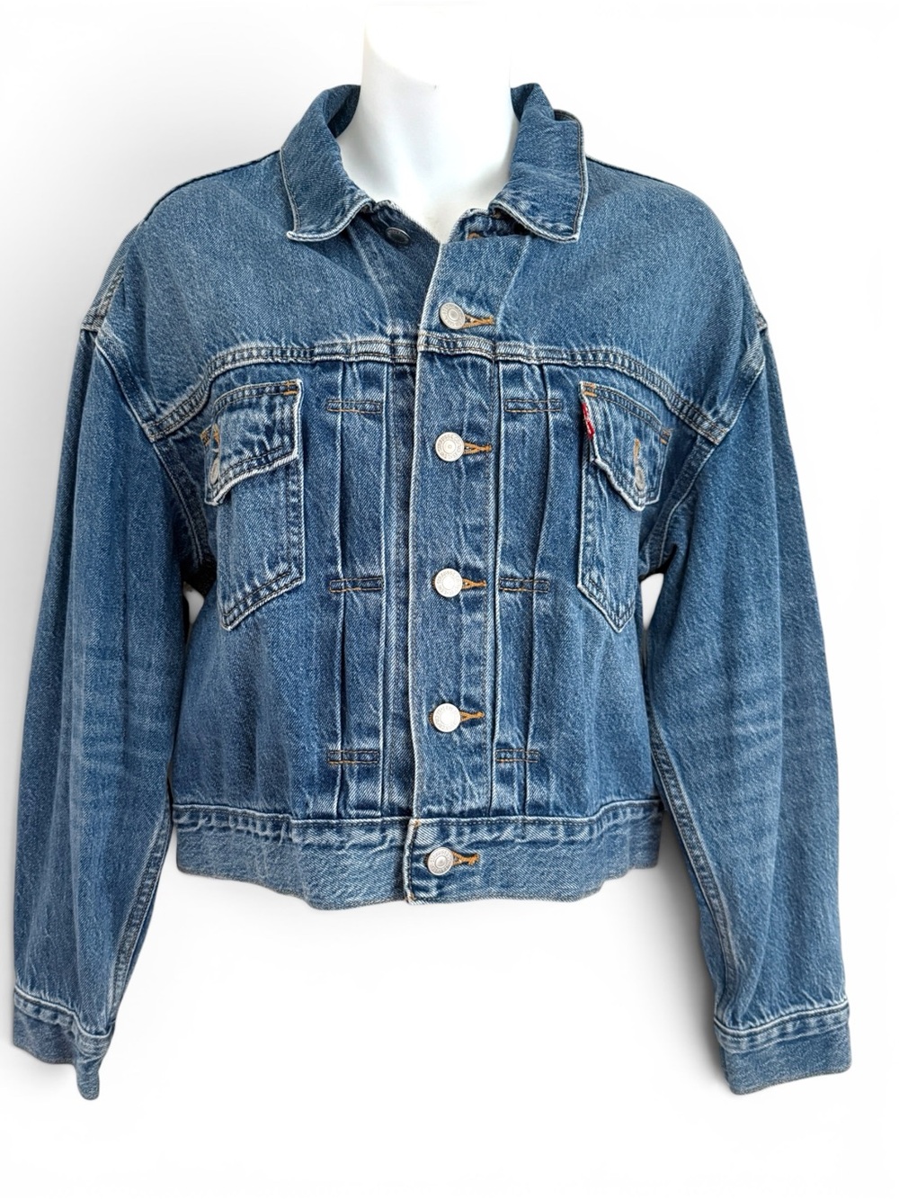 Levi’s woman’s trucker jacket XS - Picture 2 of 14